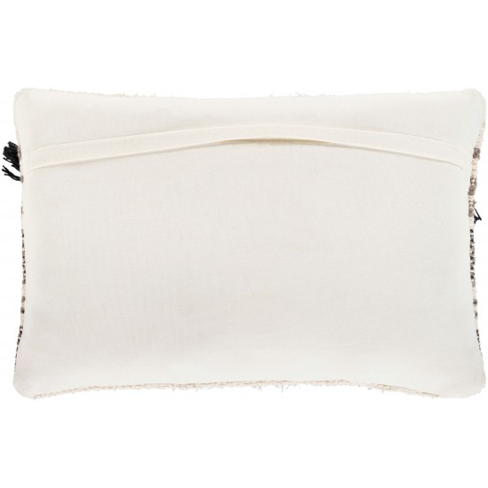 Surya Colden Cream Pillow Shell With Down Insert 14"H X 22"W