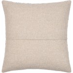 Surya Colin Brown Pillow Shell With Down Insert 18"H X 18"W