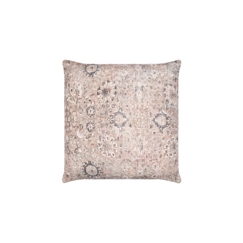 Surya Colin Tan Pillow Shell With Polyester Insert 22"H X 22"W