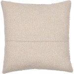 Surya Colin Tan Pillow Shell With Polyester Insert 22"H X 22"W