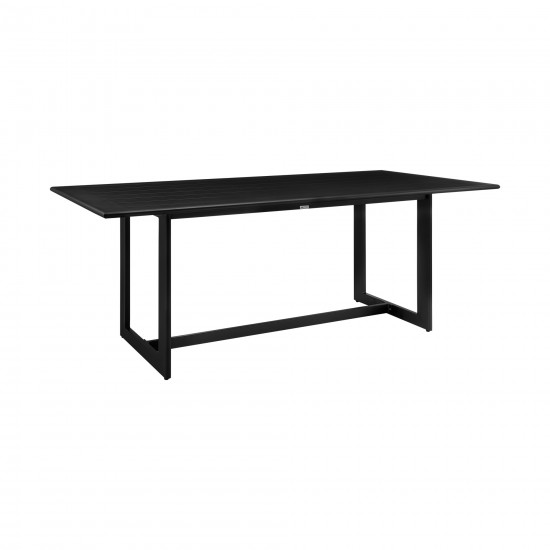 Grand Outdoor Patio Dining Table in Aluminum