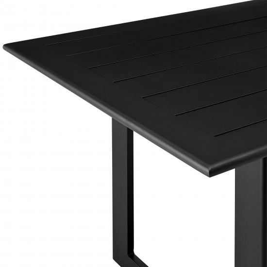 Grand Outdoor Patio Dining Table in Aluminum