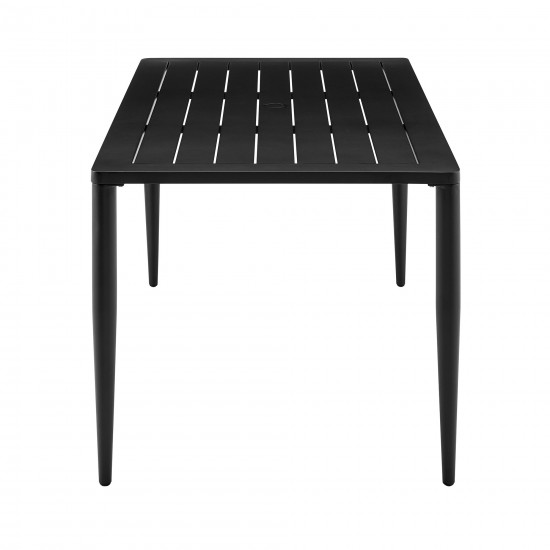 Beowulf Outdoor Patio Dining Table in Aluminum