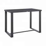 Argiope Outdoor Patio Bar Height Dining Table in Aluminum