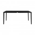 Aileen Outdoor Patio Dining Table in Aluminum