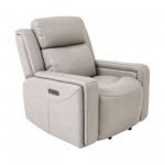 Claude Dual Power Headrest and Lumbar Support Recliner Chair