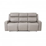 Claude Dual Power Headrest and Lumbar Support Reclining Sofa