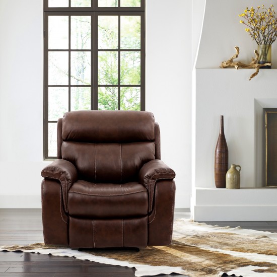 Montague Dual Power Headrest and Lumbar Support Recliner Chair