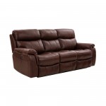 Montague Dual Power Headrest and Lumbar Support Reclining Sofa