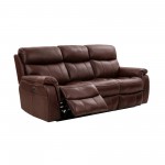 Montague Dual Power Headrest and Lumbar Support Reclining Sofa