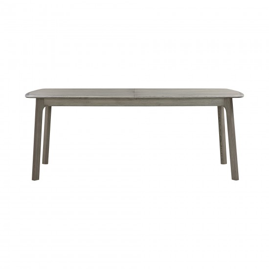 Holland Extendable Rectangle 98" Dining Table in Grey Oak