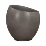 Moonstone Large Indoor or Outdoor Planter in Grey Concrete