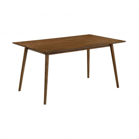Westmont 59" Rectangular Dining Table in Walnut Wood