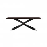 Pirate and Pink Velvet Memphis 5 Piece Modern Dining Set