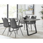 Coronado 5 Piece Gray Rectangular Dining Set