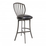 Sandy Contemporary 30" Bar Height Barstool in Mineral Finish