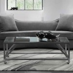 Enessa Contemporary Rectangular Coffee Table