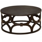 Tuxedo Round Coffee Table