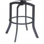 Studio 30" Bar Height Barstool in Mineral finish with Bandero Tobacco