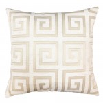 Laguna Decorative Feather and Down Throw Pillow In Beige