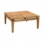 Arno 5 Piece Teak Wood Seating Set in Charcoal
