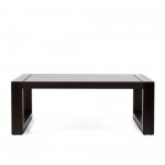 Paradise Outdoor Dark Eucalyptus Wood Coffee Table