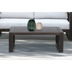 Paradise Outdoor Dark Eucalyptus Wood Coffee Table