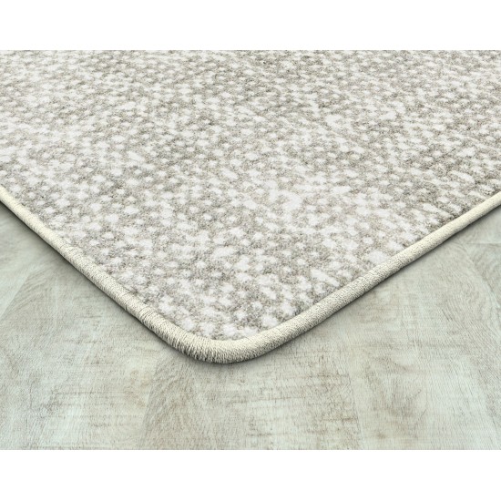 Attractive Choice 3'10" x 5'4" area rug in color Dove