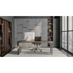 Attractive Choice 3'10" x 5'4" area rug in color Dove