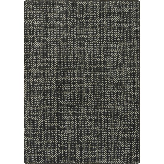 Attractive Choice 3'10" x 5'4" area rug in color Onyx