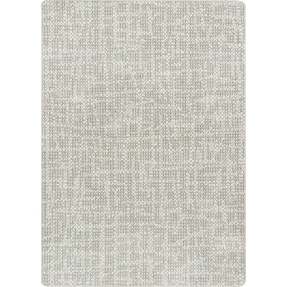 Attractive Choice 5'4" x 7'8" area rug in color Dove