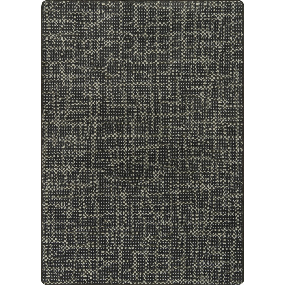 Attractive Choice 5'4" x 7'8" area rug in color Onyx