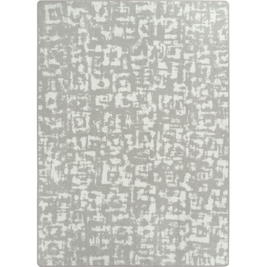 Block Print 7'8" x 10'9" area rug in color Dove