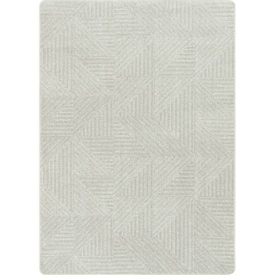 Above Board 3'10" x 5'4" area rug in color Dove