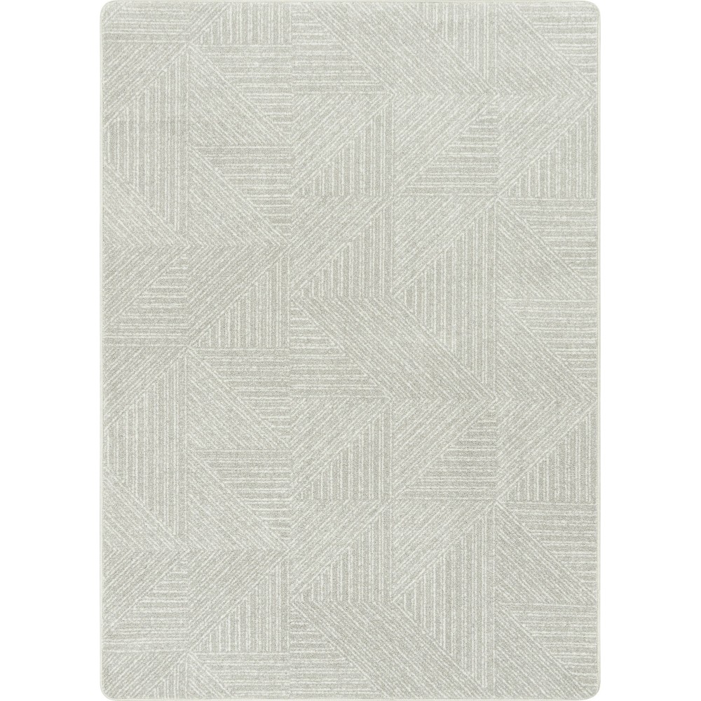 Above Board 3'10" x 5'4" area rug in color Dove