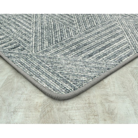 Above Board 3'10" x 5'4" area rug in color Cloudy