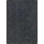 Above Board 5'4" x 7'8" area rug in color Onyx