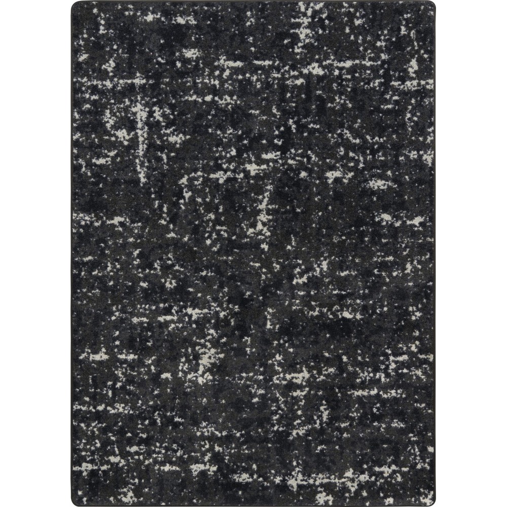 Stretched Thin 5'4" x 7'8" area rug in color Onyx