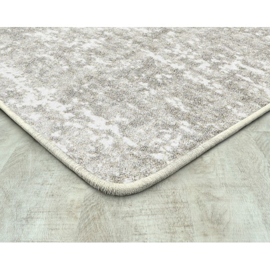 Stretched Thin 10'9" x 13'2" area rug in color Dove