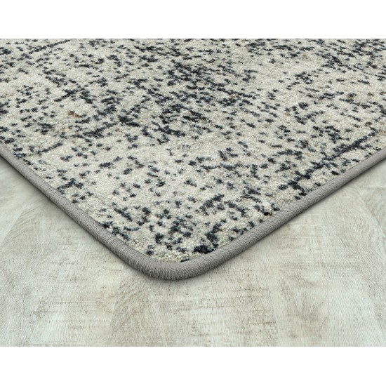 Etched In Stone 3'10" x 5'4" area rug in color Fog