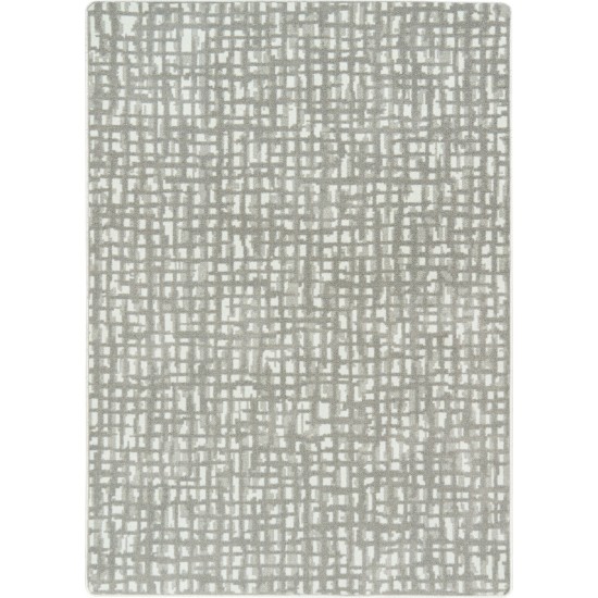 Fool's Gold 3'10" x 5'4" area rug in color Dove