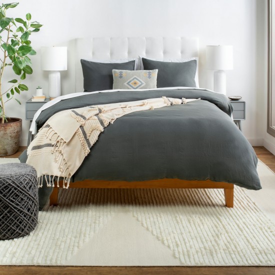 Surya Dawson Olive King/Ca King Bedding Set 108"W X 92"L,20"H X 36"W