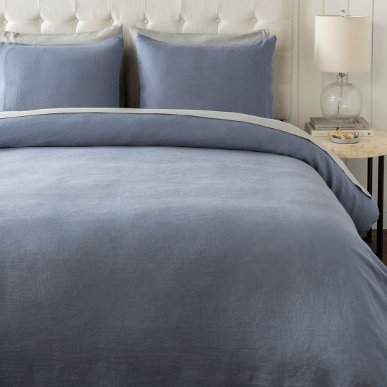 Surya Dawson Denim Euro Sham 26"H X 26"W
