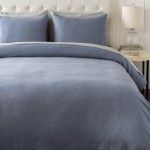 Surya Dawson Denim Full/Queen Bedding Set 88"W X 92"L,20"H X 26"W