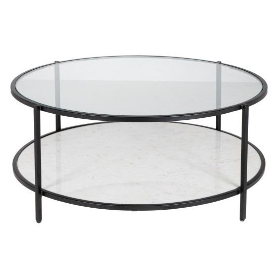 Surya Alecsa Eaa-010 Coffee Table 14"H X 36"W X 36"D