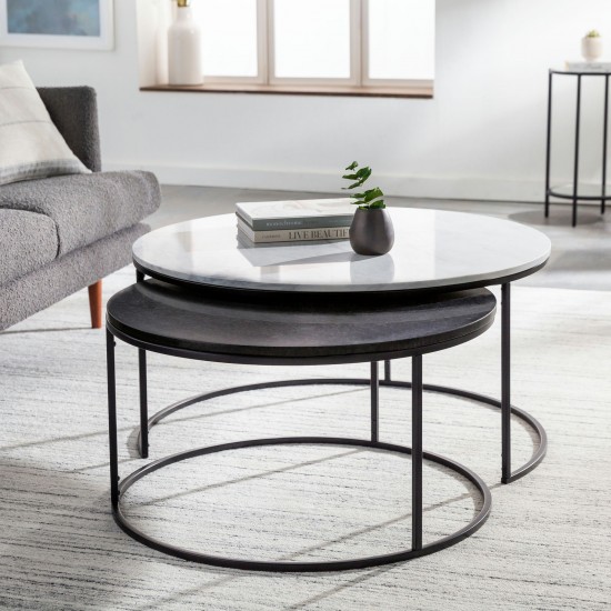 Surya Alexine Nesting Table Set