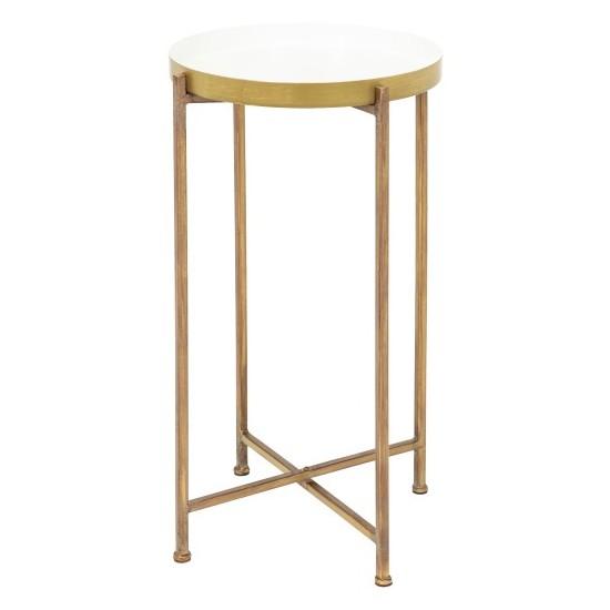 Surya Allenbury Aeu-003 End Table 26"H X 14"W X 14"D