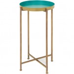 Surya Allenbury Aeu-004 End Table 26"H X 14"W X 14"D