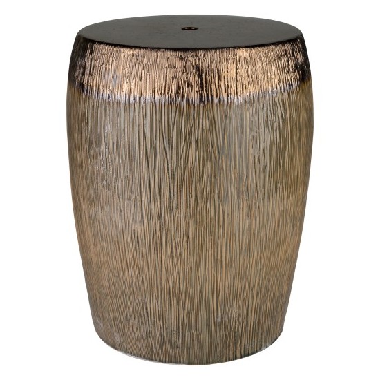 Surya Amalie Garden Stool 18"H X 13"W X 13"D