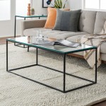 Surya Aryaa Yaa-003 Coffee Table 18"H X 22"W X 42"D